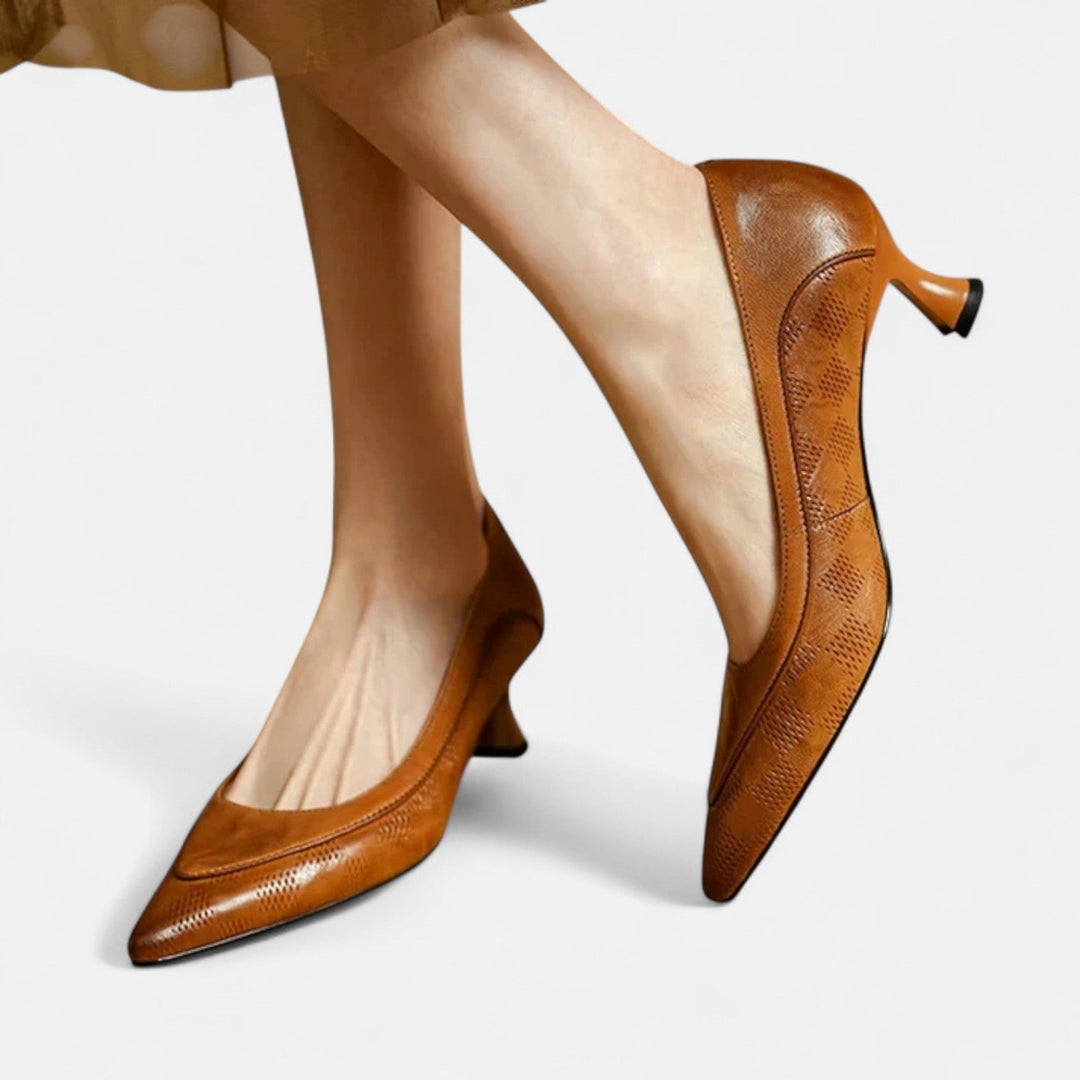 Maike | Amara Leather Heels