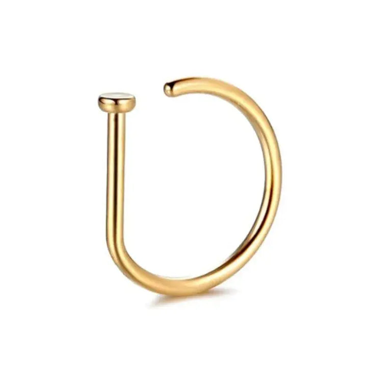 Piercingfreier Nasenschmuck