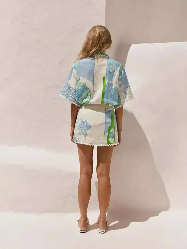 Paula | Chic Patchwork Set