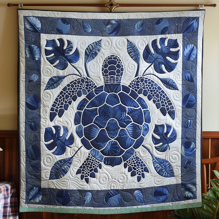 Steppdecke mit hawaiianischer Schildkröte