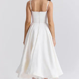 Britta | Luxus-Midikleid