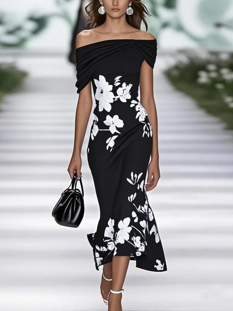 Emily | Elegantes Kleid mit floralem Muster