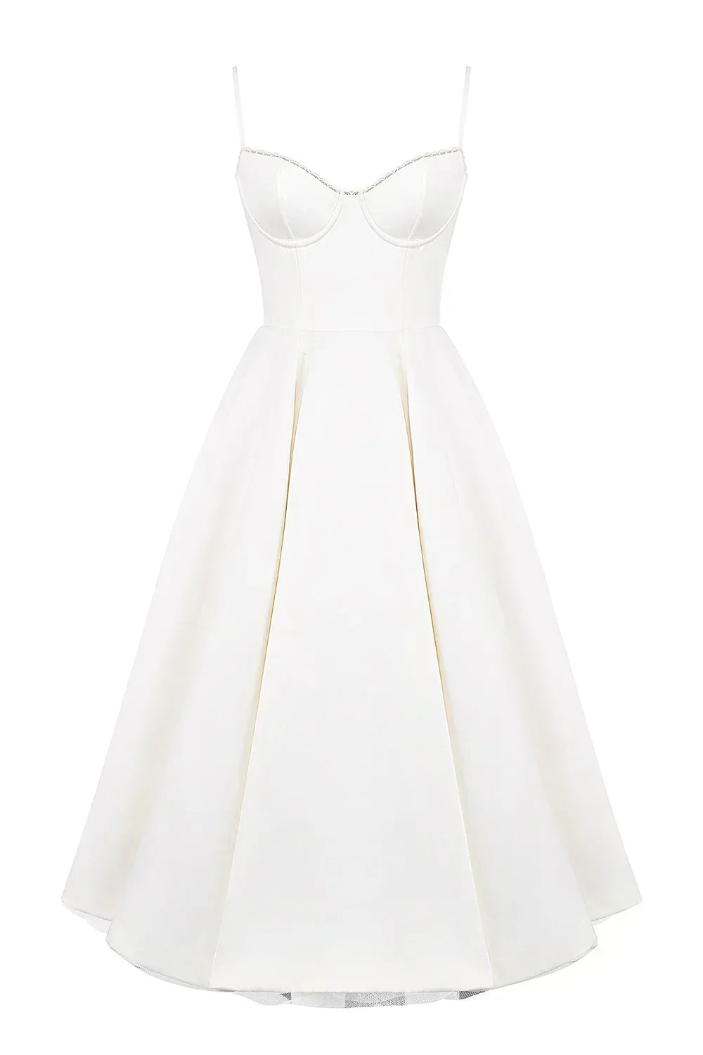 Britta | Luxus-Midikleid