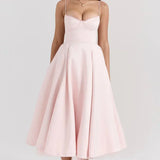 Britta | Luxus-Midikleid