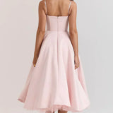 Britta | Luxus-Midikleid