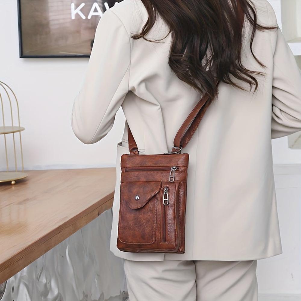 Rose | Klassische Vintage-Schultertasche