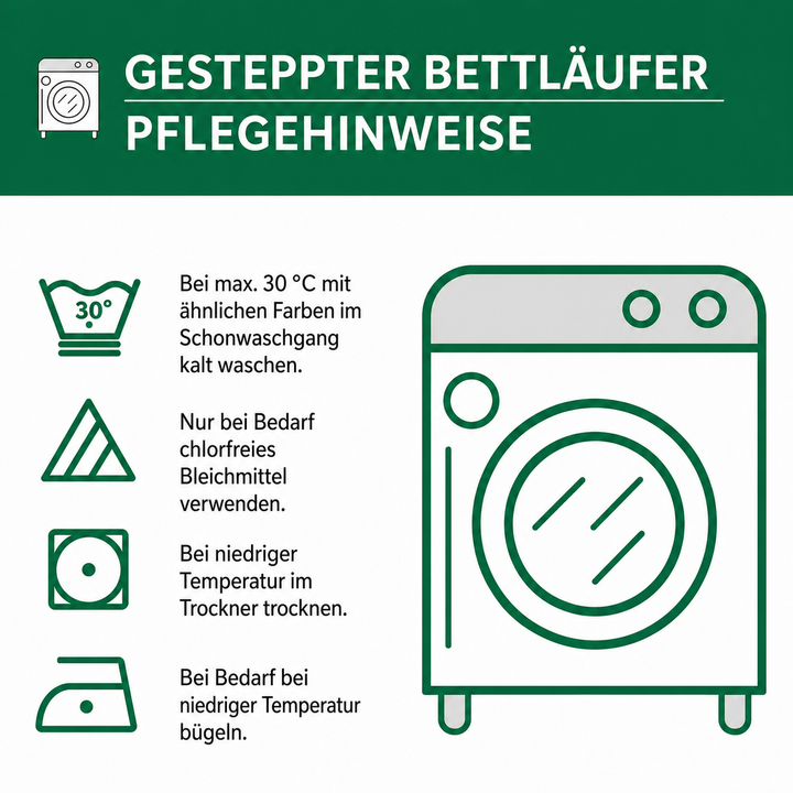 Gesteppter Bettläufer – Nutcracker Parade NCU0NT9894