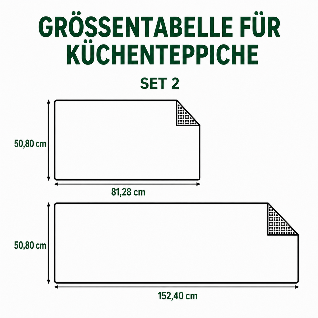 Rutschfester Küchenteppich – zarten Muscheln NCU0PT10019