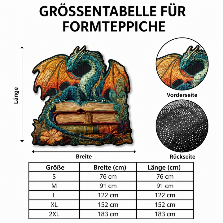 Formteppich – Jade Schlange NCU0XD2700