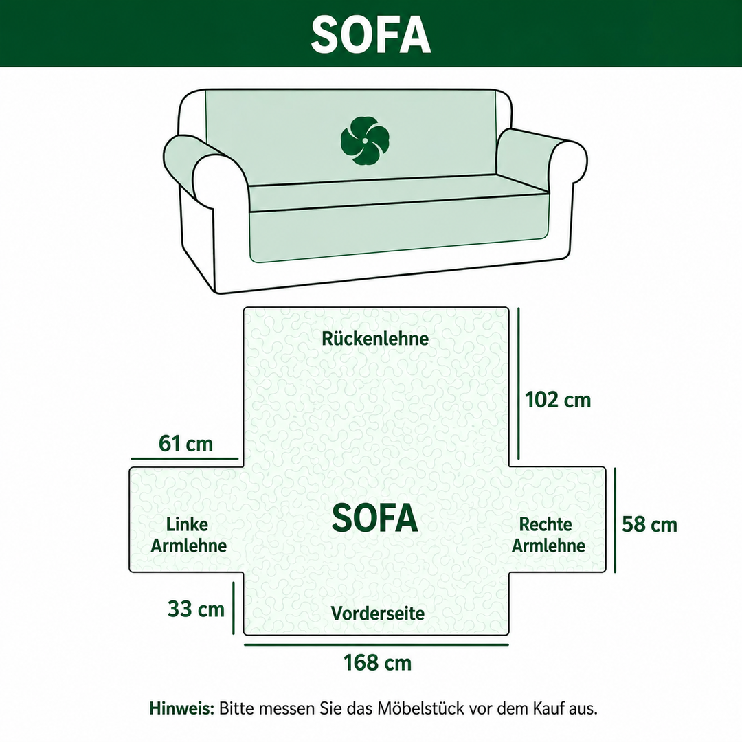 Traumwald Gepolsterter Sofa-Schutz