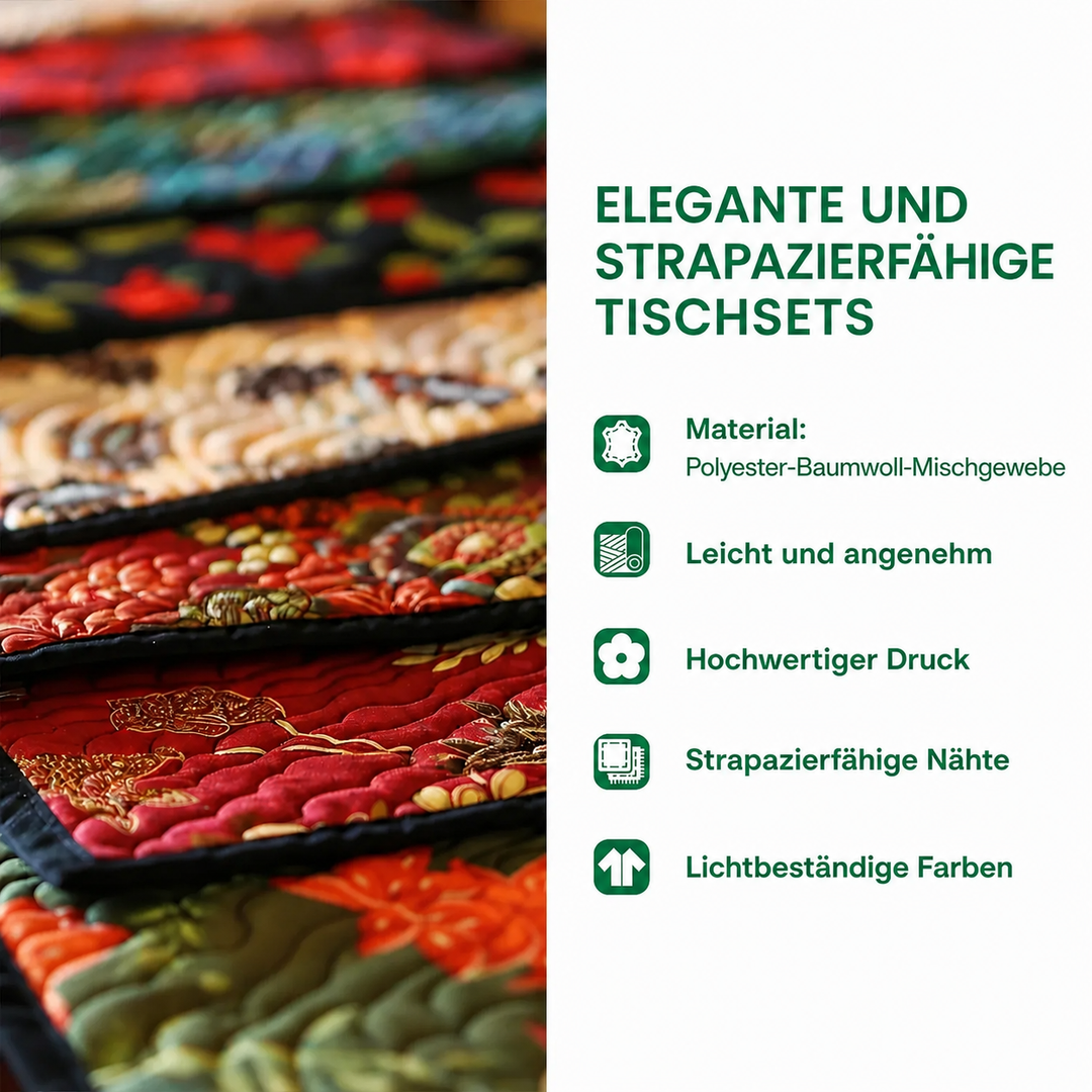 Gesteppte Tischsets – Sternenlicht NCU0NT1670