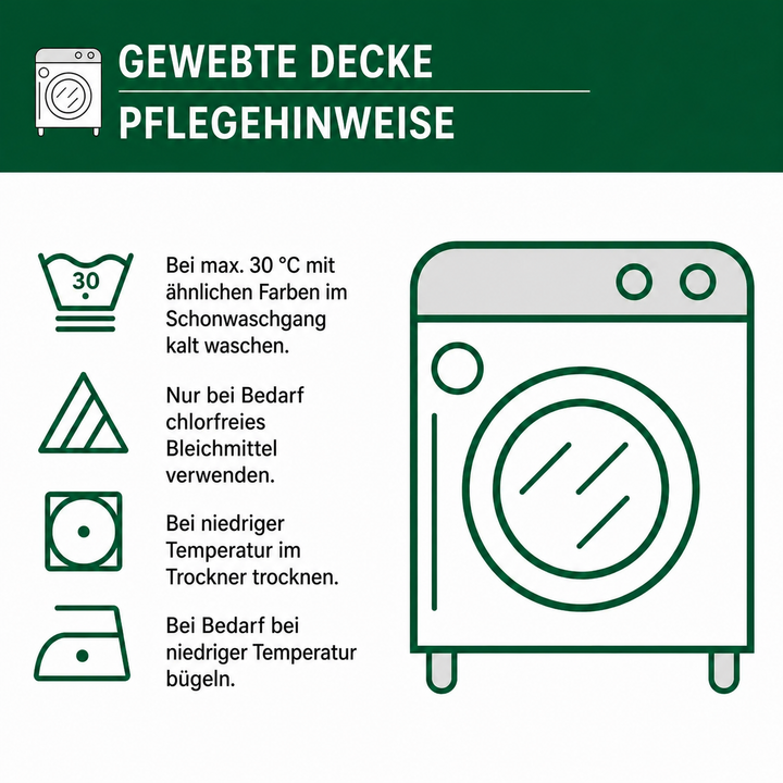 Gewebte Decke – Küstenparadies NCU0VH3876