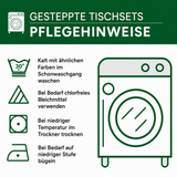 Gesteppte Tischsets – Magisches Weihnachtsfest NCU0PT1789