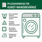 Kunst-Wandbehang – Mutiges Wildpferd NCU0DV849