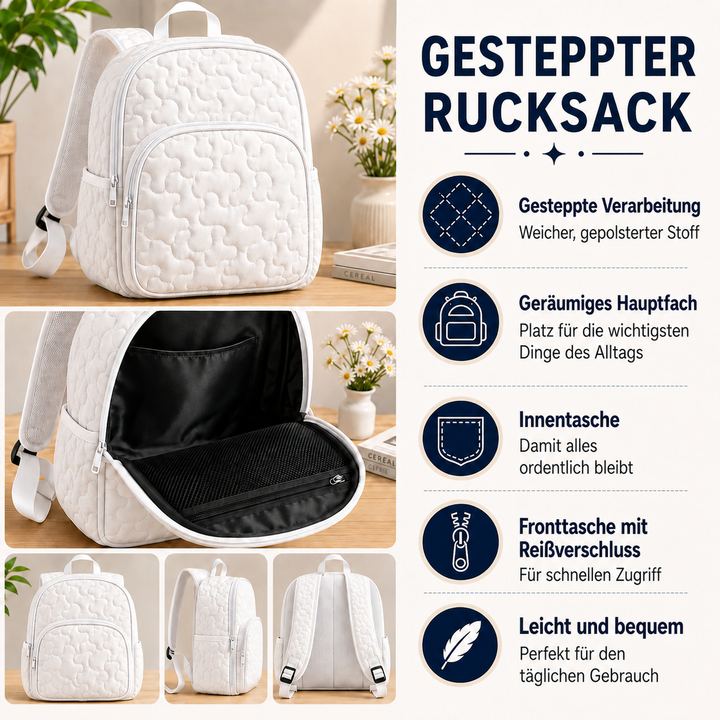 Gesteppter Rucksack mit Meeresschildkröte