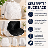 Geblümter Boho-Stepprucksack