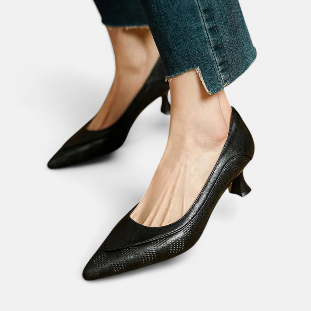 Maike | Amara Leather Heels