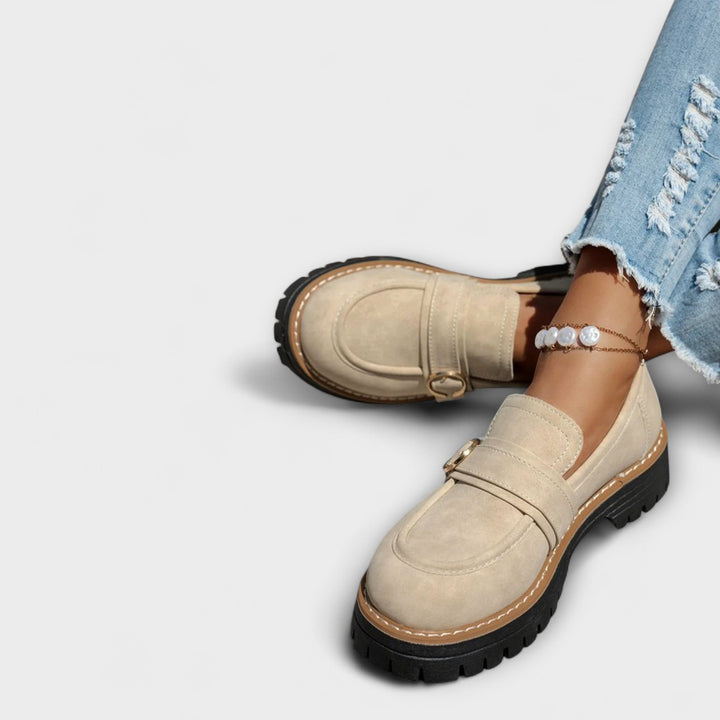 Nicole | Bequeme Loafer mit runder Zehenpartie