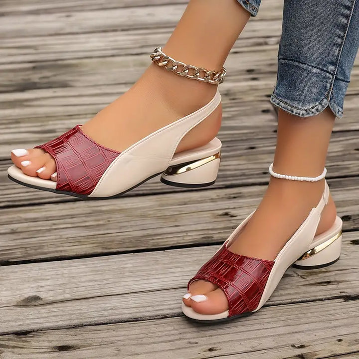 Eva-Rosalie | Stilvolle orthopädische Sandalen