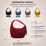 Greta | Schultertasche in Grau