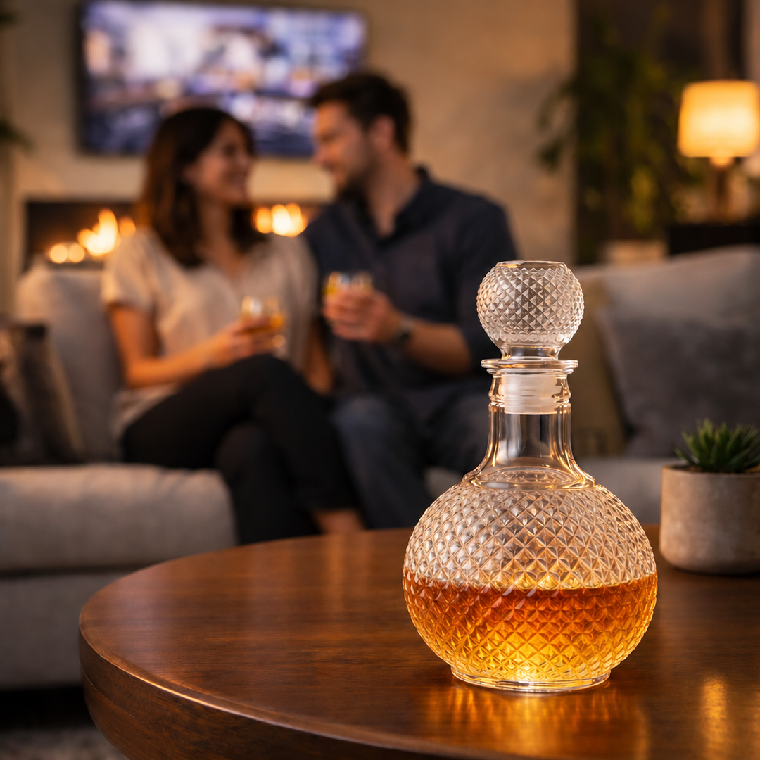 Whisky-Dekanter | Diamantschliff