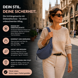 Frieda | Schultertasche in Blau