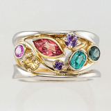 Bunter Bicolor-Ring