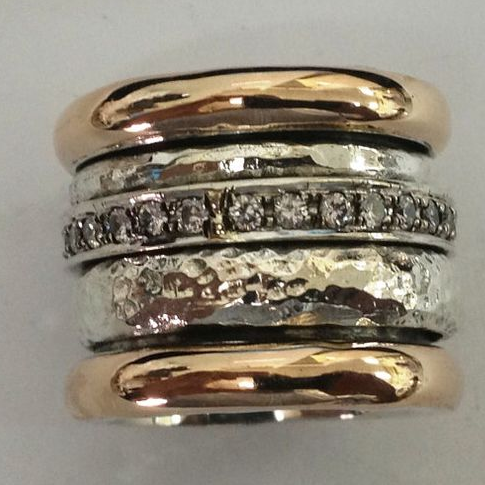 Breiter Bicolor-Ring