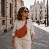 Clara | Schultertasche in Orange
