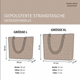 Handgemachte Strandtasche | Ruhe der Muscheln