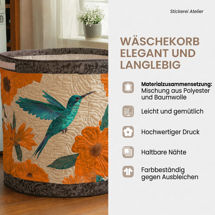 Gemütlicher Wäschekorb | Handgemachter Wäschekorb