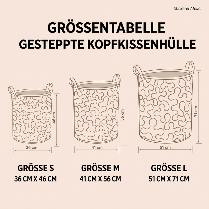 Gemütlicher Wäschekorb | Handgefertigter Wäschekorb