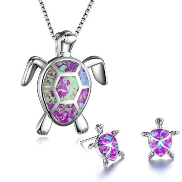 Schildkröten-Schmuckset