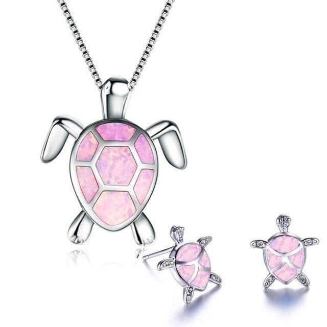 Schildkröten-Schmuckset