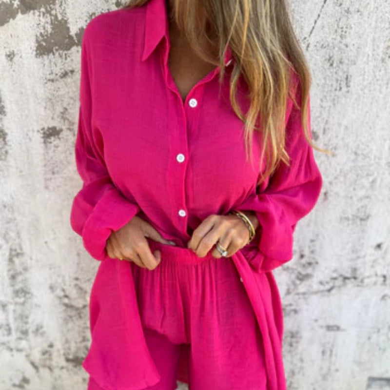 Clara | Casual Polo Set