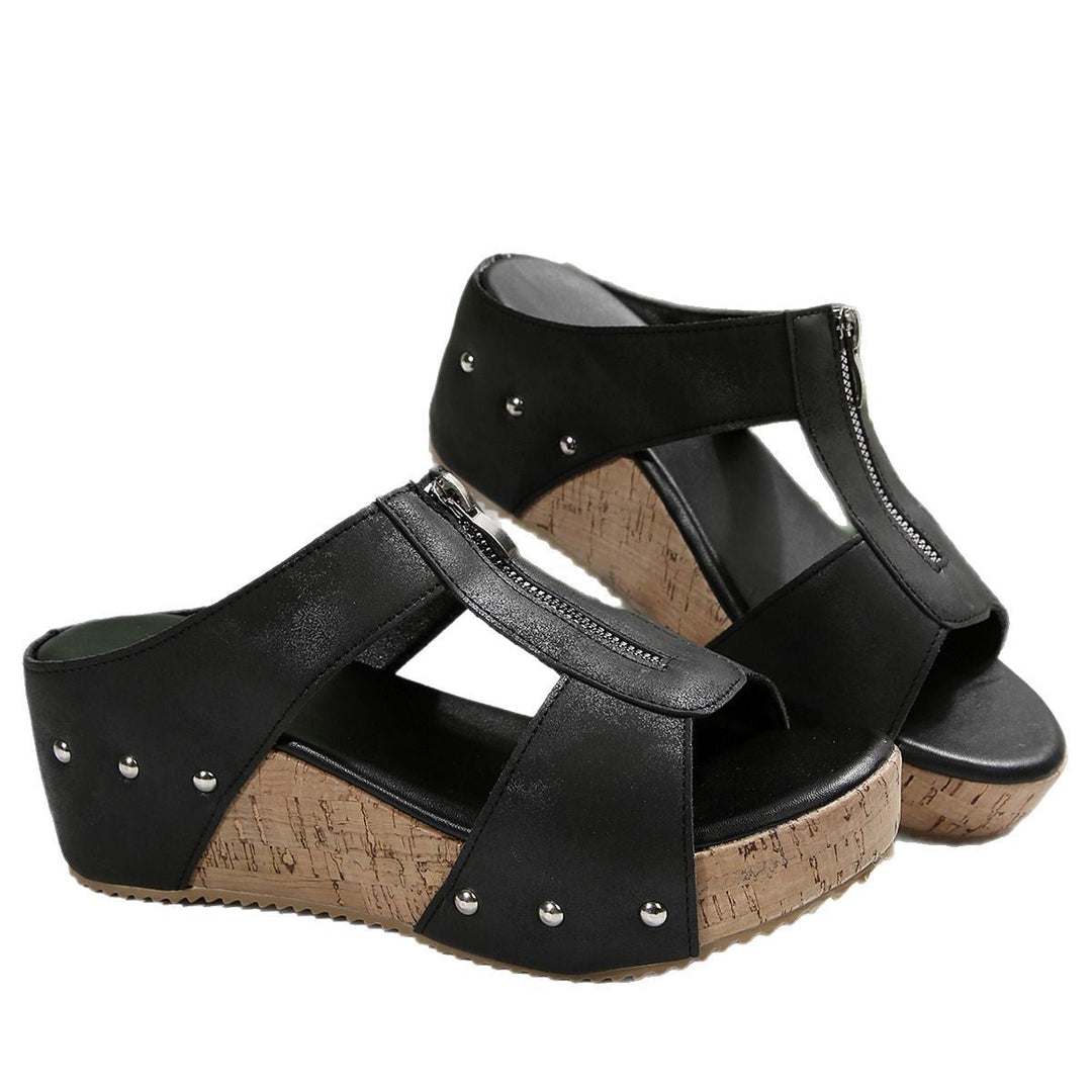 Anna-Dorothea | Stylische Keilsandalen