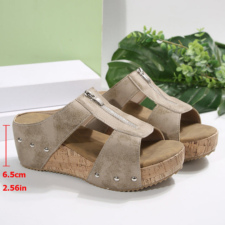 Anna-Dorothea | Stylische Keilsandalen