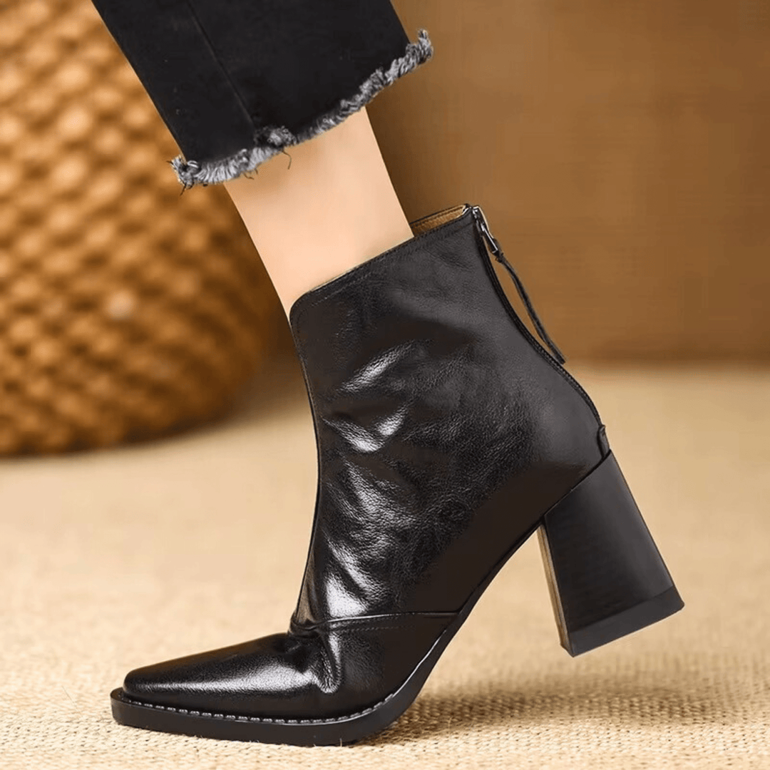 Delia | Elegante Ankle Boots mit mittelhohem Absatz