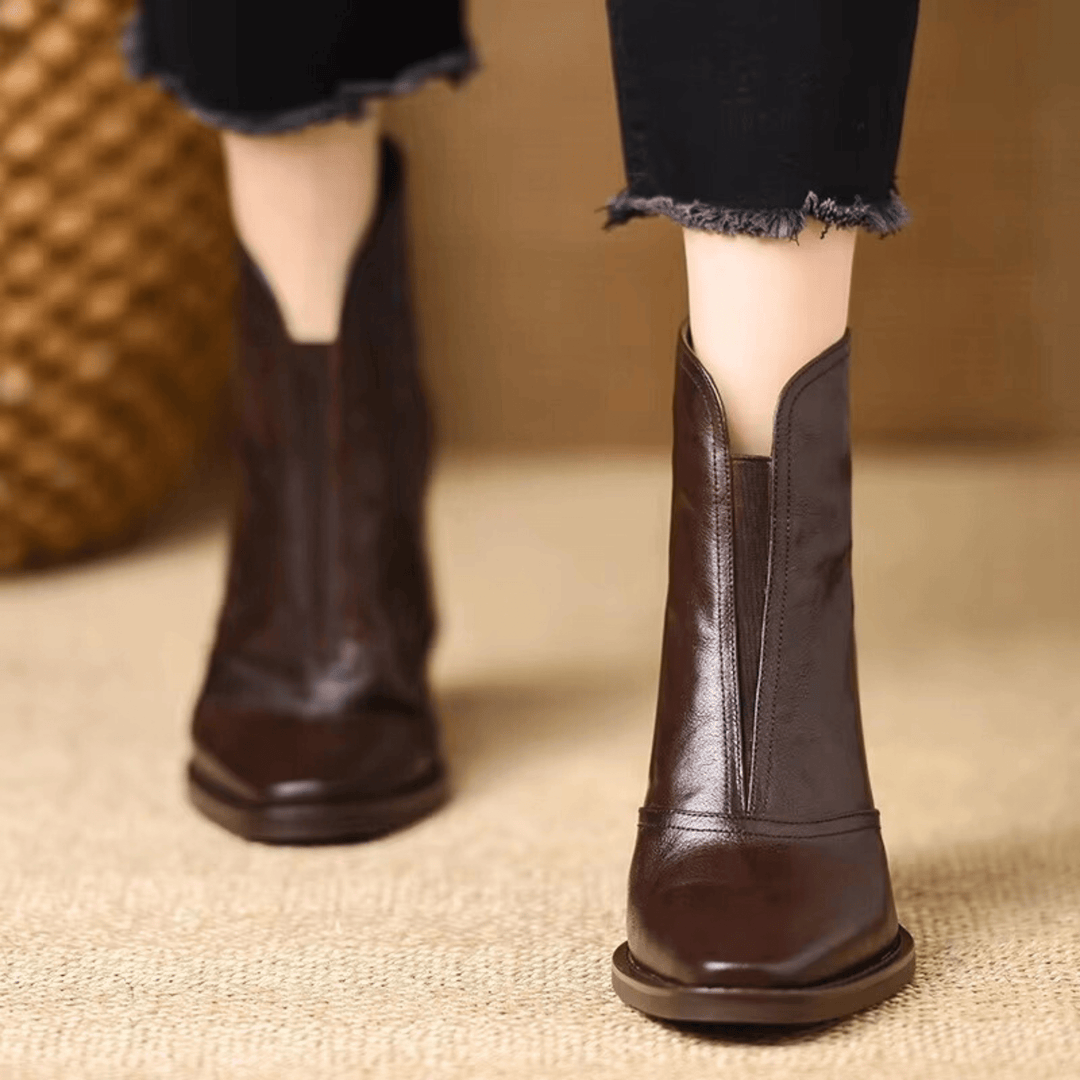 Delia | Elegante Ankle Boots mit mittelhohem Absatz