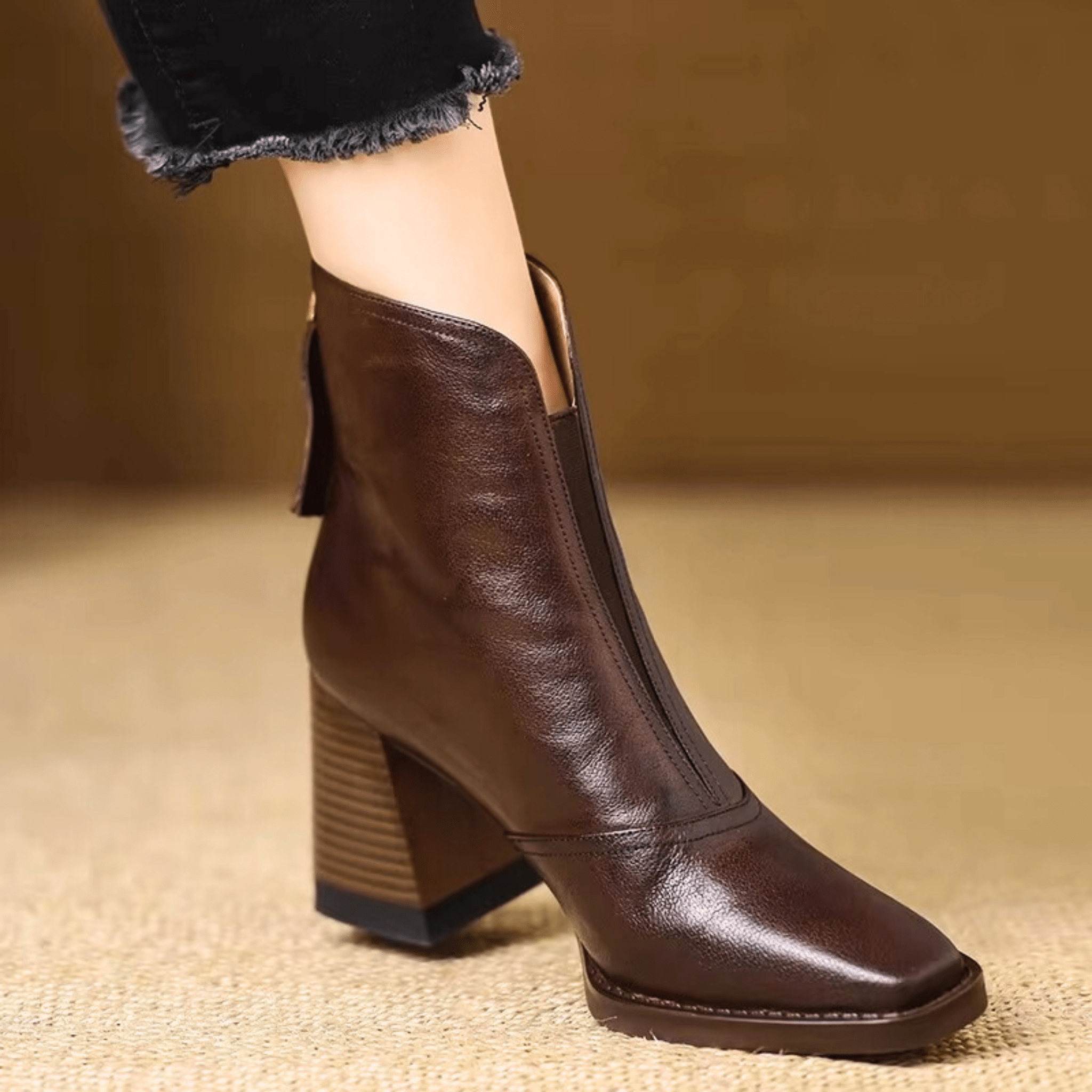 Delia | Elegante Ankle Boots mit mittelhohem Absatz
